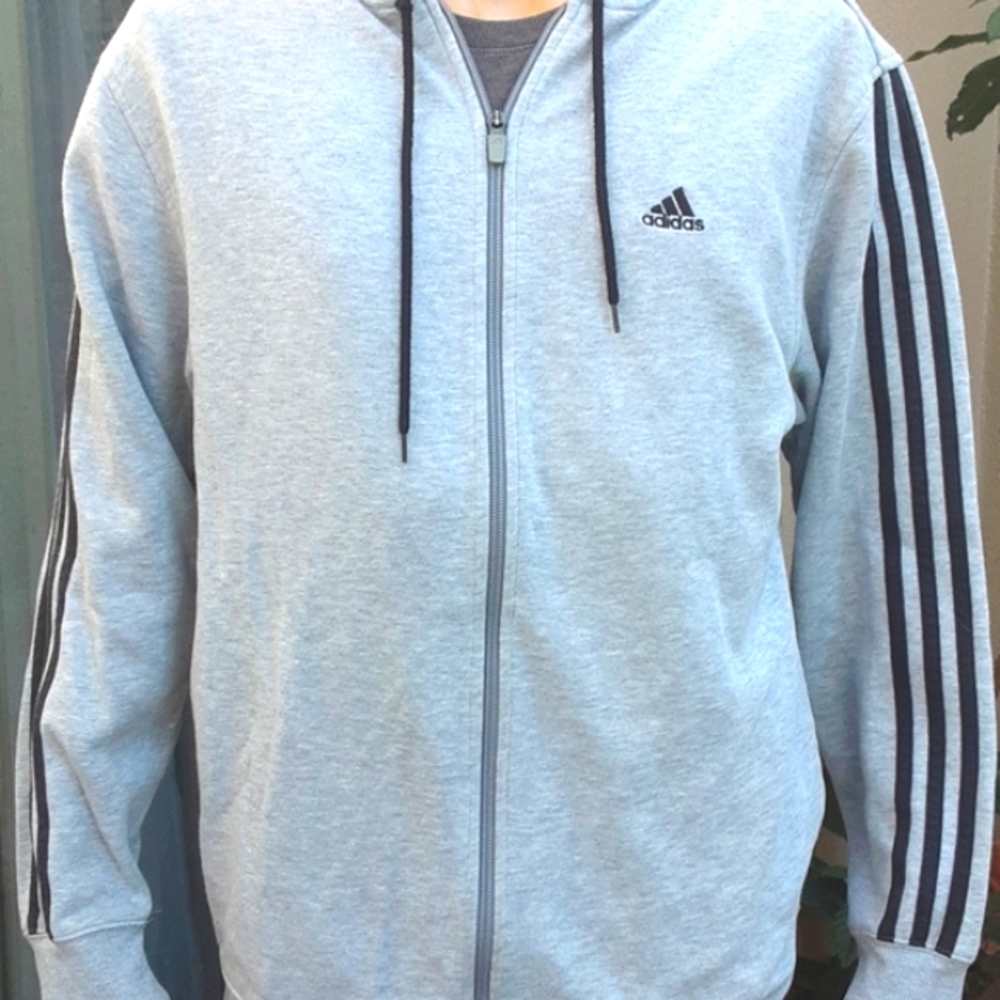 ADIDAS zipper hoodie
